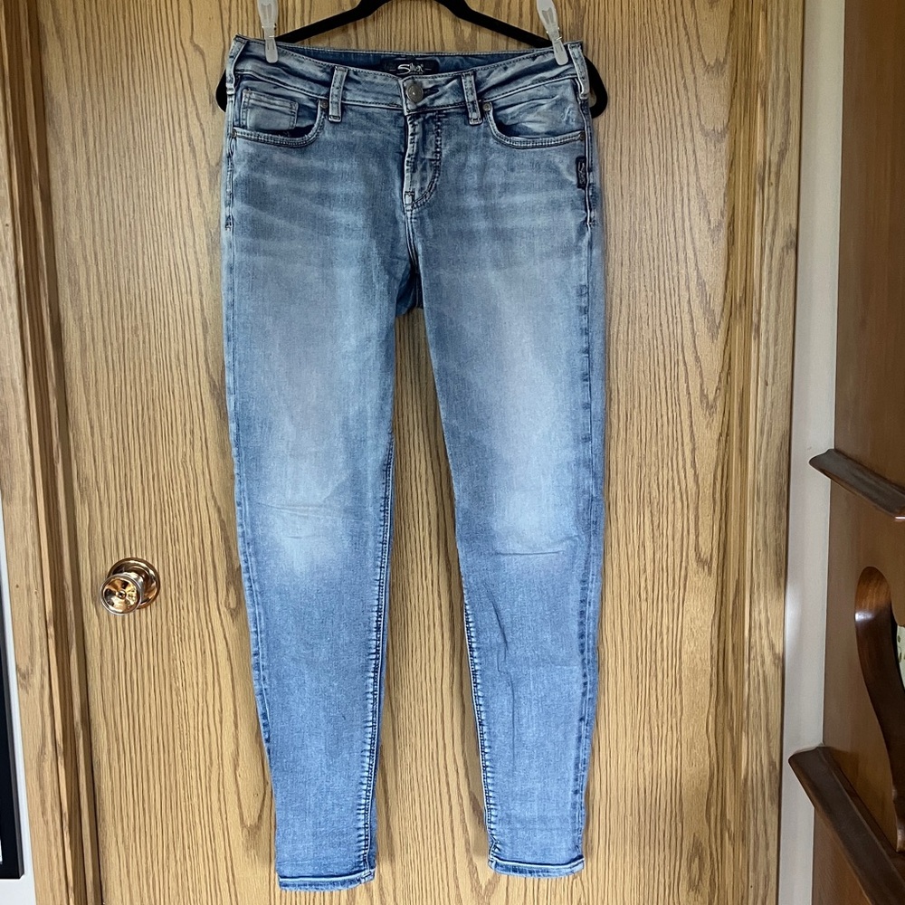 Silver Jeans Light Blue Skinny Women’s Jeans